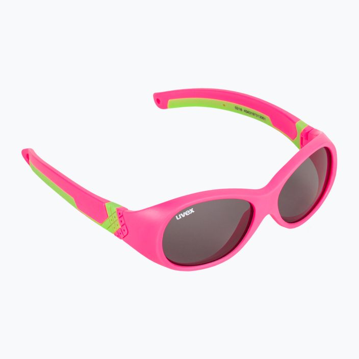 UVEX παιδικά γυαλιά ηλίου Sportstyle 510 ροζ πράσινο ματ/καπνός S5320293716