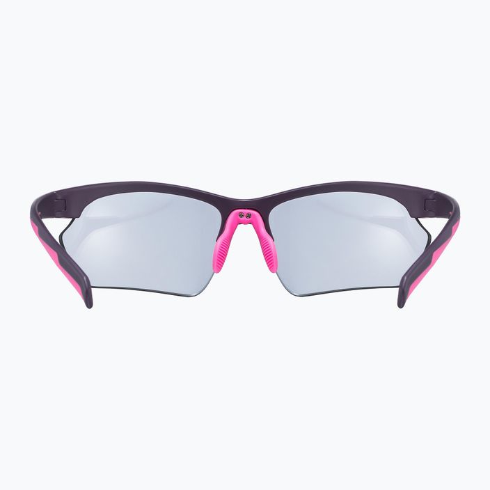 UVEX Sportstyle 802 V Small μωβ ροζ γυαλιά ηλίου ματ/καπνός 3