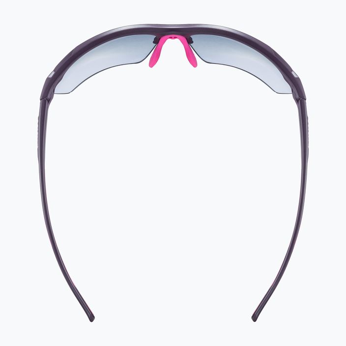 UVEX Sportstyle 802 V Small μωβ ροζ γυαλιά ηλίου ματ/καπνός 5