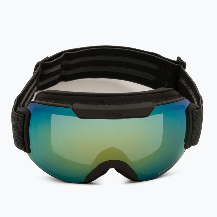 Γυαλιά σκι UVEX Downhill 2000 FM μαύρο ματ/καθρέφτης πορτοκαλί μπλε 55/0/115/25 2