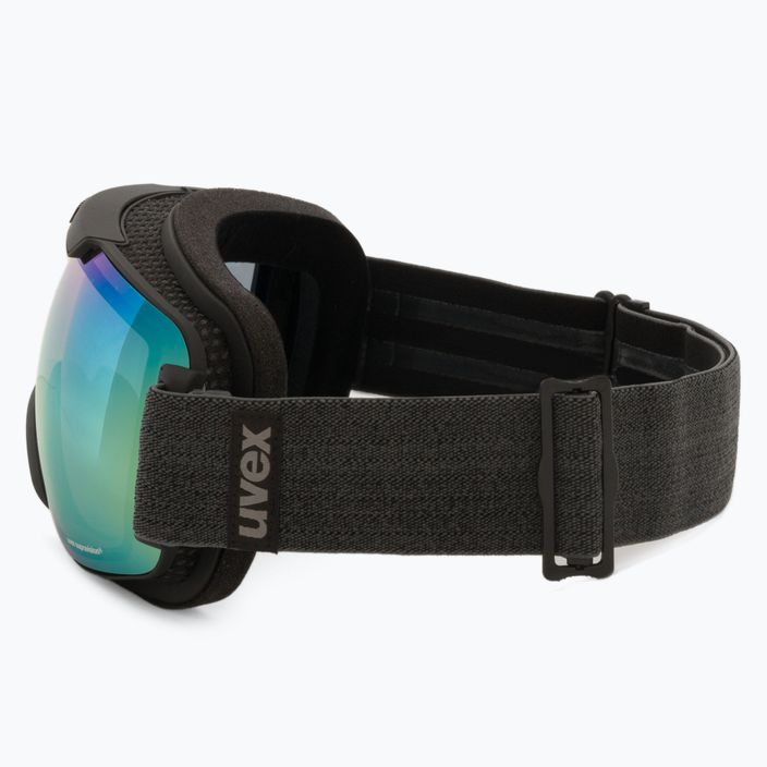 Γυαλιά σκι UVEX Downhill 2000 FM μαύρο ματ/καθρέφτης πορτοκαλί μπλε 55/0/115/25 4