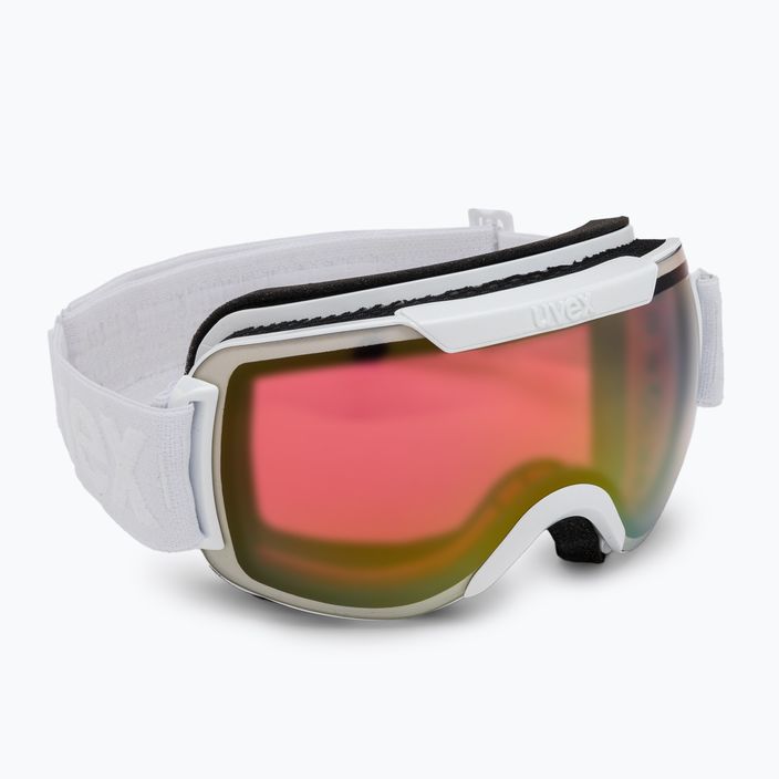 Γυαλιά σκι UVEX Downhill 2000 FM λευκό/καθρέφτης ροζ ροζ 55/0/115/12