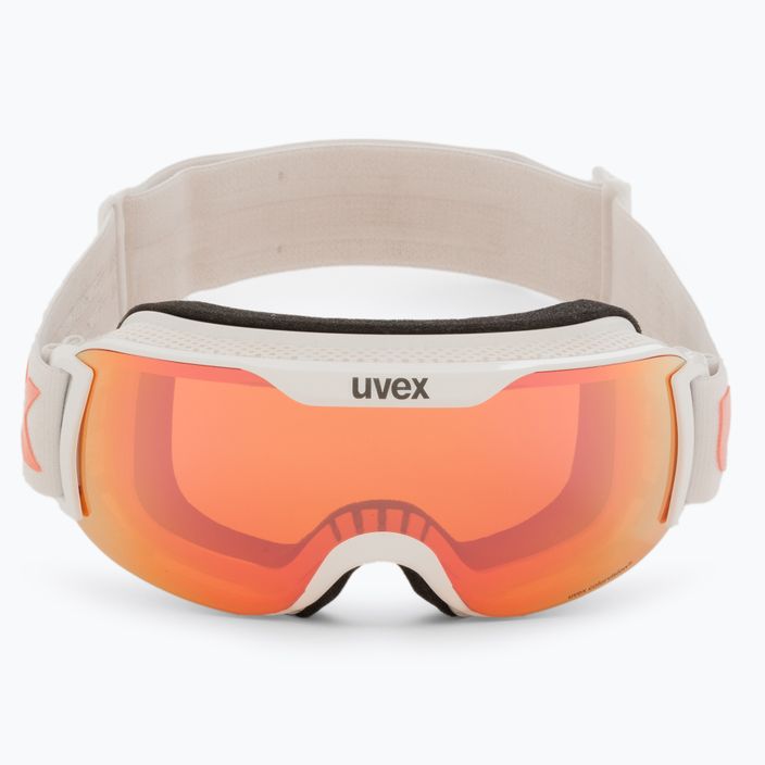 Γυαλιά σκι UVEX Downhill 2000 S CV λευκό/καθρέφτης ροζ colorvision πορτοκαλί 55/0/447/10 2