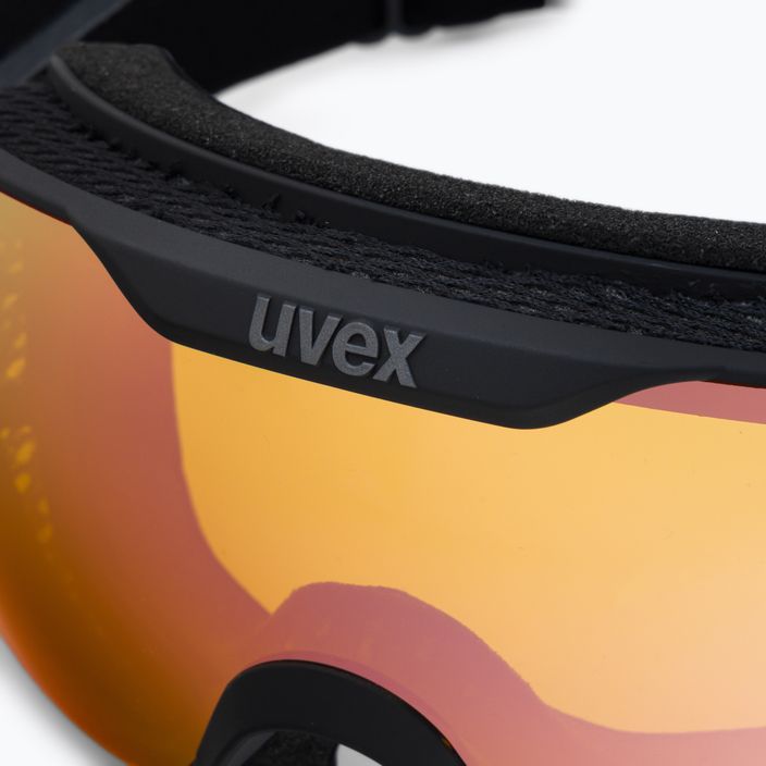 Γυαλιά σκι UVEX Downhill 2000 S μαύρο ματ/καθρέφτης ροζ colorvision κίτρινο 55/0/447/2430 6