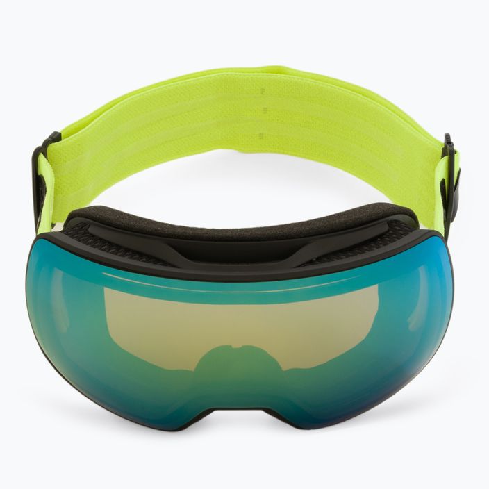 Γυαλιά σκι UVEX Compact FM μαύρο ματ/καθρέφτης πορτοκαλί 55/0/130/23 2