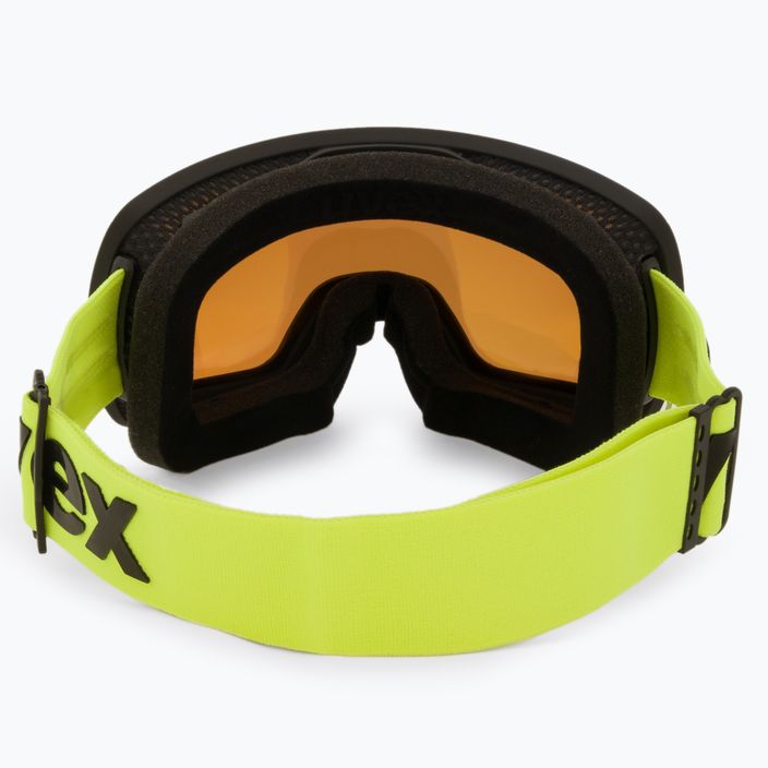 Γυαλιά σκι UVEX Compact FM μαύρο ματ/καθρέφτης πορτοκαλί 55/0/130/23 3