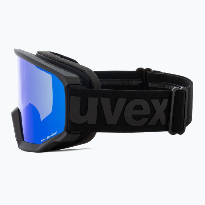 UVEX γυαλιά σκι Athletic CV μαύρο ματ/μπλε καθρέφτης colorvision πράσινο 55/0/527/20 4