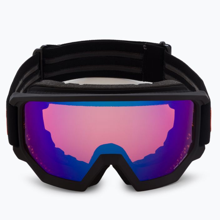 UVEX γυαλιά σκι Athletic CV μαύρο ματ/μπλε καθρέφτης colorvision πορτοκαλί 55/0/527/22 2