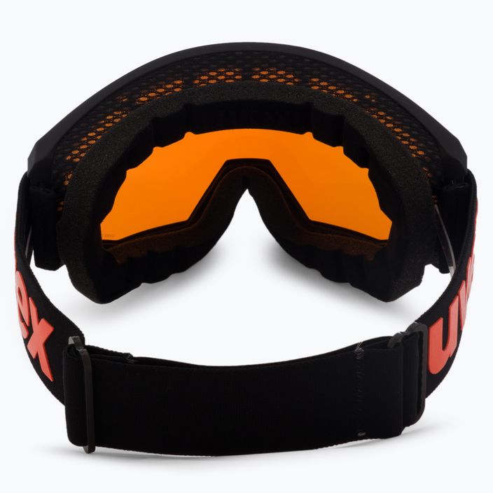 UVEX γυαλιά σκι Athletic CV μαύρο ματ/μπλε καθρέφτης colorvision πορτοκαλί 55/0/527/22 3