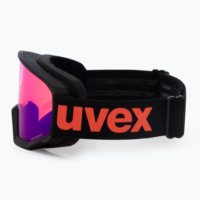 UVEX γυαλιά σκι Athletic CV μαύρο ματ/μπλε καθρέφτης colorvision πορτοκαλί 55/0/527/22 4