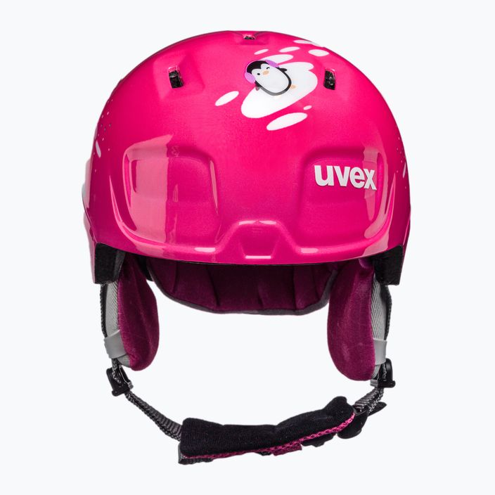 Παιδικό κράνος σκι UVEX Manic ροζ 56/6/226/9101 2