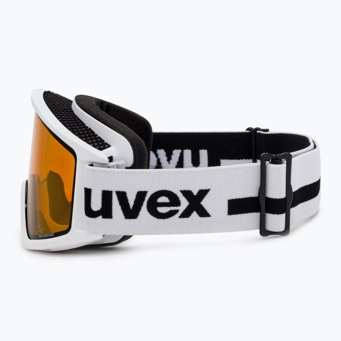 UVEX γυαλιά σκι G.gl 3000 P λευκό ματ/polavision καφέ διαφανές 55/1/334/10 4