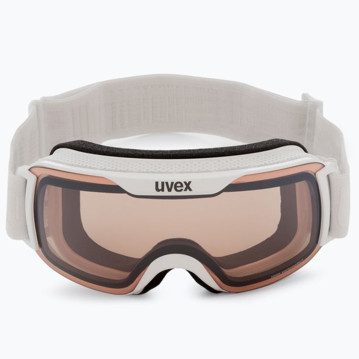 UVEX Downhill 2000 S V γυαλιά σκι λευκό/ασημί καθρέφτης/αυτόματο διαφανές 55/0/448/10 2