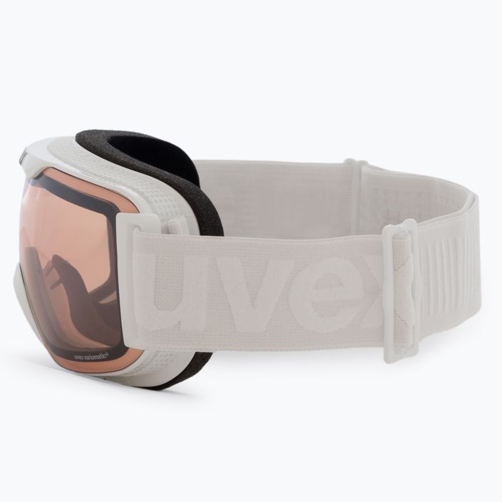 UVEX Downhill 2000 S V γυαλιά σκι λευκό/ασημί καθρέφτης/αυτόματο διαφανές 55/0/448/10 4