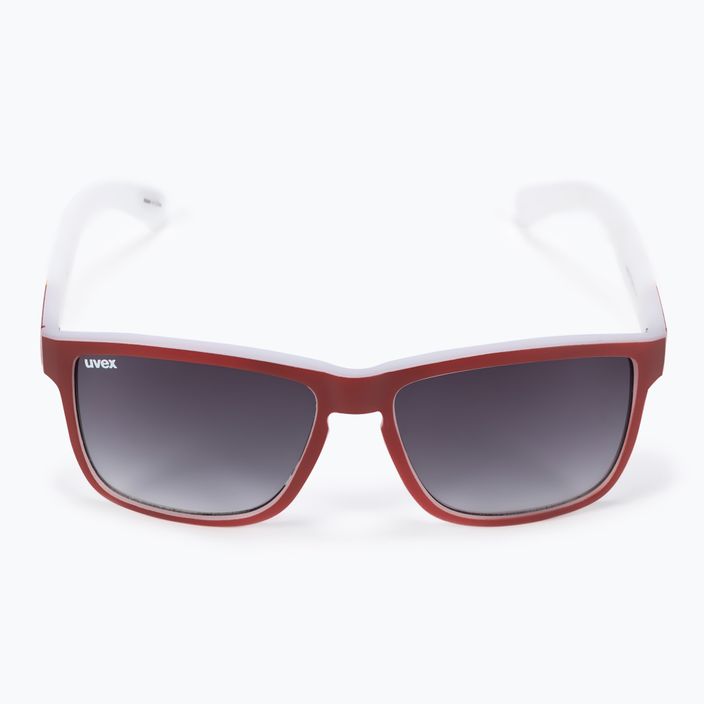 UVEX γυαλιά ηλίου Lgl 39 κόκκινο ματ λευκό/ασημί καθρέφτης ασημί υποβαθμισμένο S5320123816 3