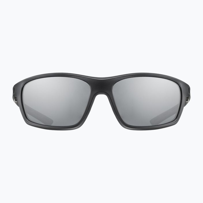 UVEX Sportstyle 229 γυαλιά ηλίου μαύρο ματ/ασημί καθρέφτης 53/2/068/2216 5