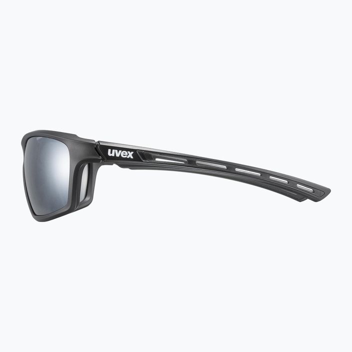 UVEX Sportstyle 229 γυαλιά ηλίου μαύρο ματ/ασημί καθρέφτης 53/2/068/2216 6
