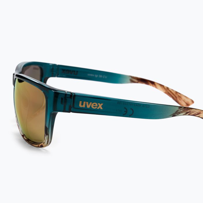 Γυαλιά ηλίου UVEX Lgl 36 CV peacock sand/colorvision mirror champagne S5320174697 4