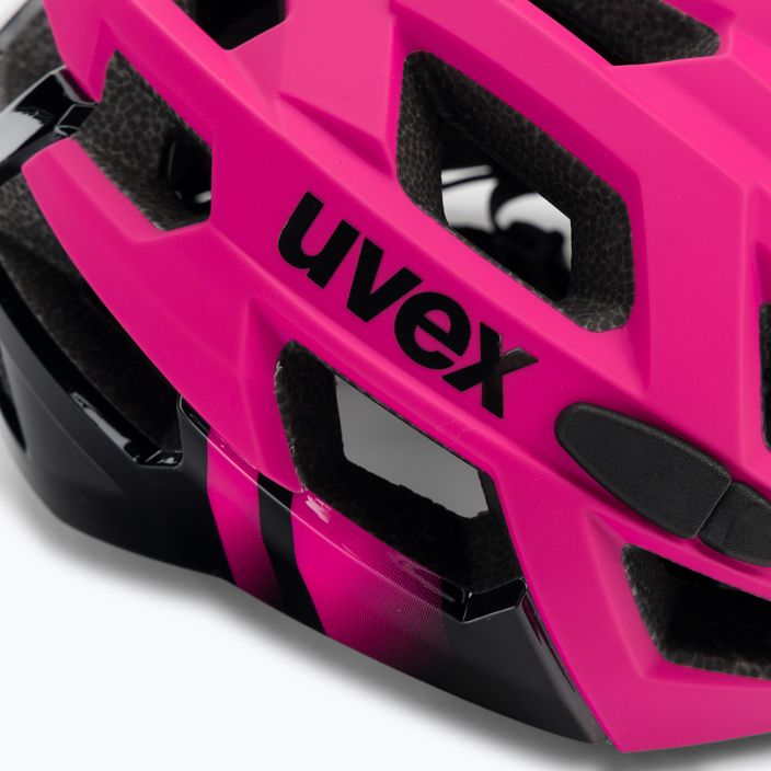 Ανδρικό κράνος ποδηλασίας Uvex Race 7 ροζ 41/0/968/06 7