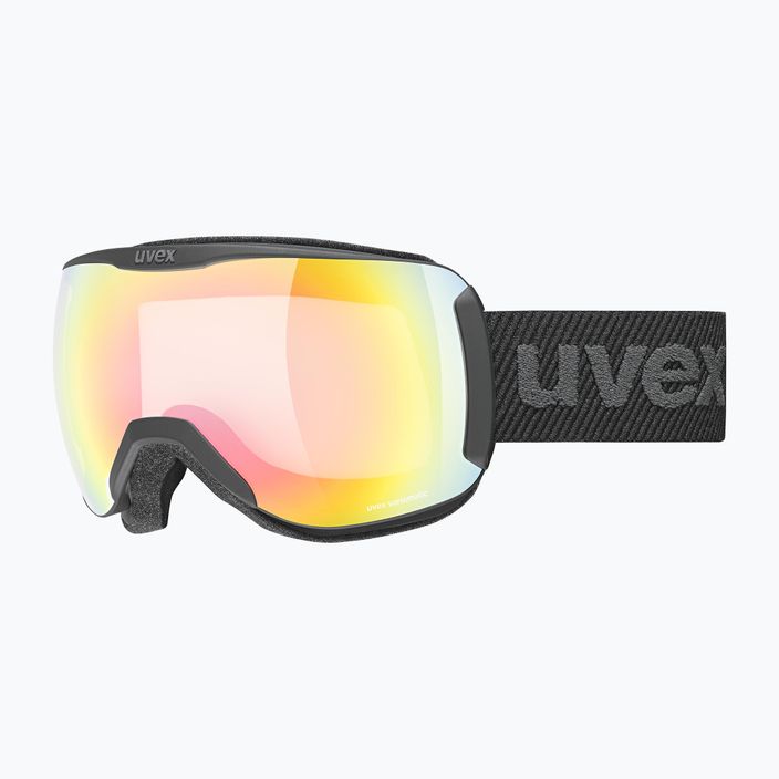 UVEX Downhill 2100 V γυαλιά σκι μαύρο ματ/καθρέφτης ουράνιο τόξο variomatic/καθαρό 55/0/391/2030 8