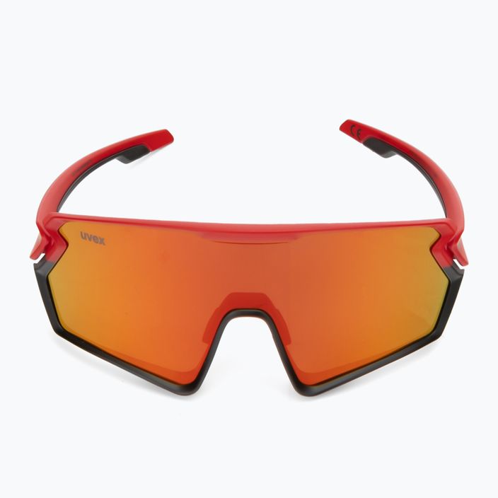 UVEX Sportstyle 231 κόκκινο ματ / κόκκινο γυαλιά ποδηλασίας S5320653216 3