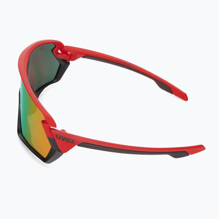 UVEX Sportstyle 231 κόκκινο ματ / κόκκινο γυαλιά ποδηλασίας S5320653216 4