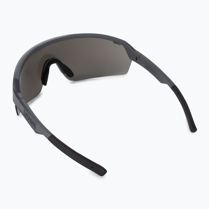 UVEX Sportstyle 227 γκρι ματ/ασημί γυαλιά ποδηλασίας S5320665516 2