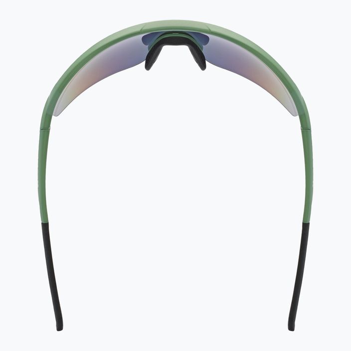 UVEX Sportstyle 227 γυαλιά ποδηλασίας ελιάς ματ/κόκκινος καθρέφτης S5320667716 9