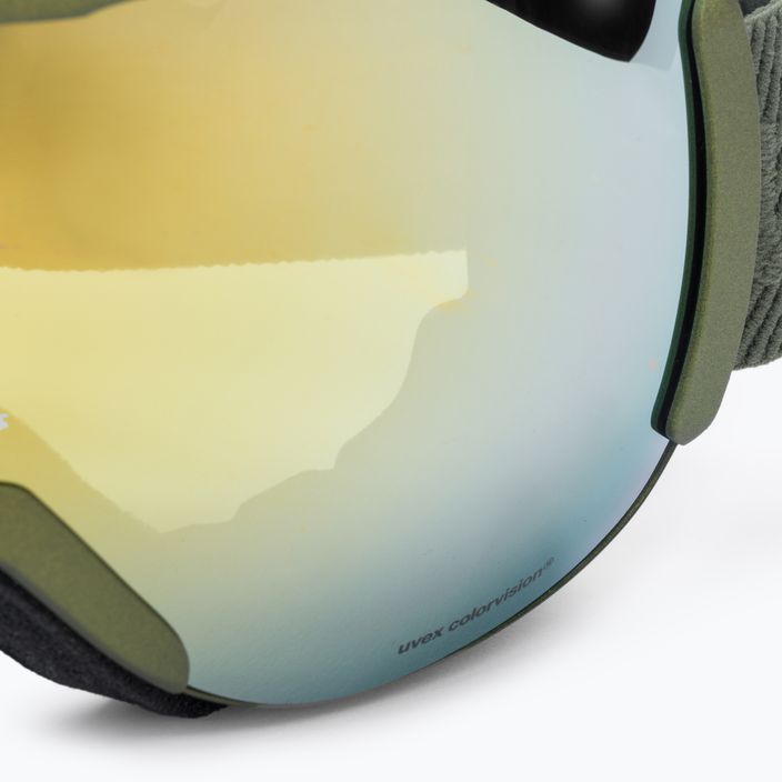 Γυαλιά σκι UVEX Downhill 2100 CV croco mat/mirror gold colorvision green 55/0/392/80 5