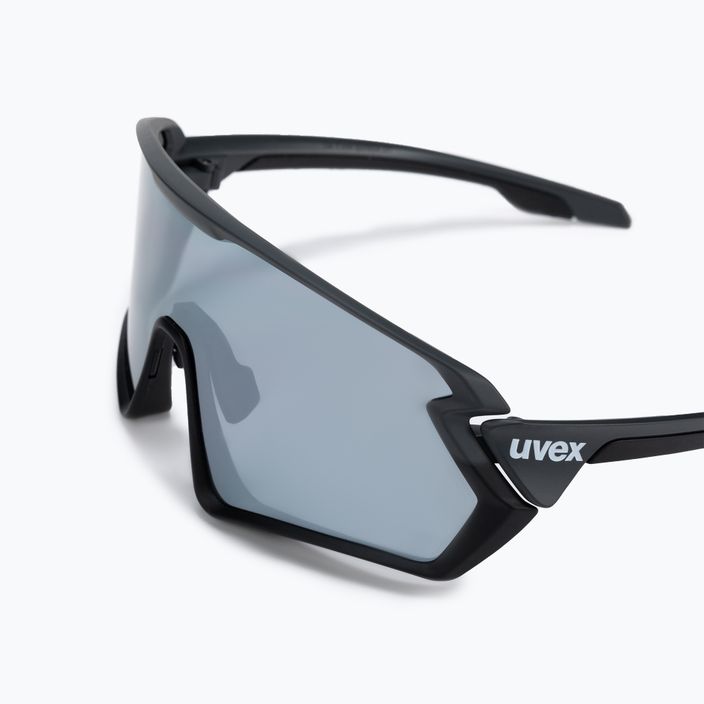 UVEX Sportstyle 231 γκρι μαύρο ματ/ασημί γυαλιά ποδηλασίας S5320652506 5