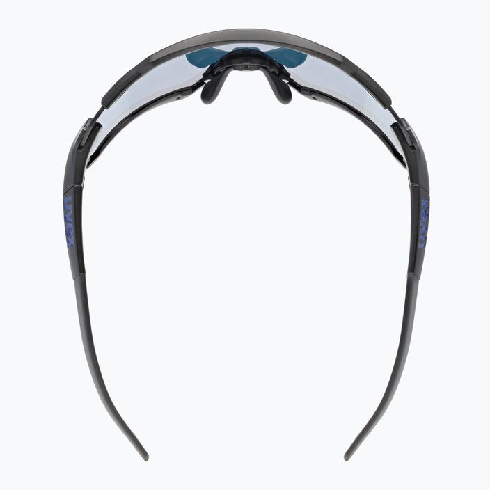 UVEX Sportstyle 228 μαύρα ματ/μπλε γυαλιά ποδηλασίας 53/2/067/2206 6