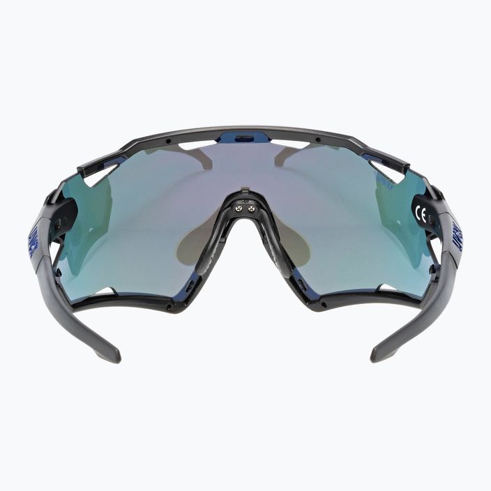 UVEX Sportstyle 228 μαύρα ματ/μπλε γυαλιά ποδηλασίας 53/2/067/2206 8