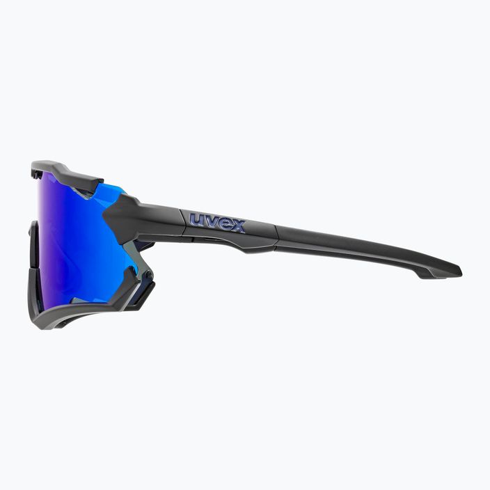 UVEX Sportstyle 228 μαύρα ματ/μπλε γυαλιά ποδηλασίας 53/2/067/2206 9