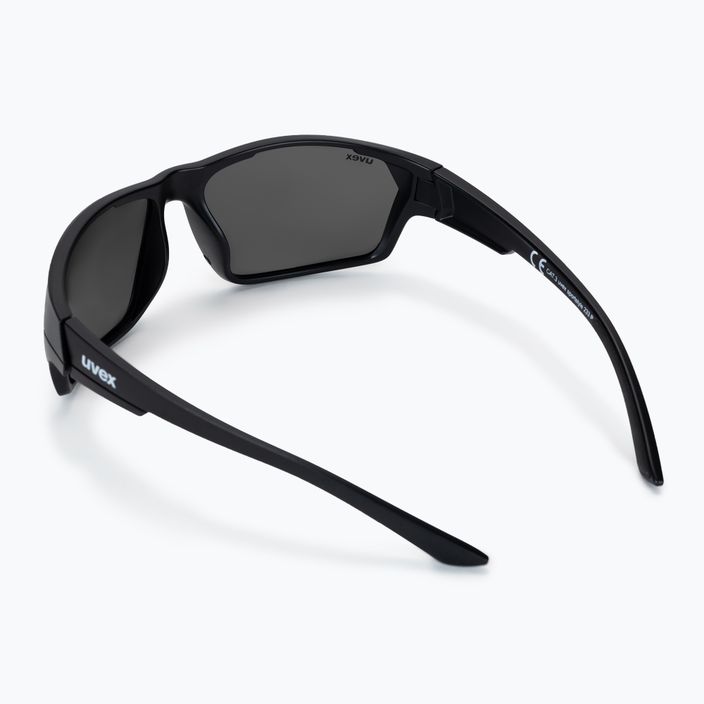 UVEX Sportstyle 233 P μαύρο ματ/polavision litemirror ασημί γυαλιά ποδηλασίας S5320972250 2