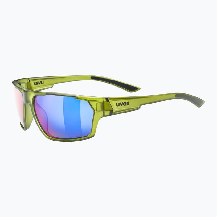 UVEX Sportstyle 233 P πράσινο ματ/polavision καθρέφτης πράσινο γυαλιά ποδηλασίας S5320977770 5