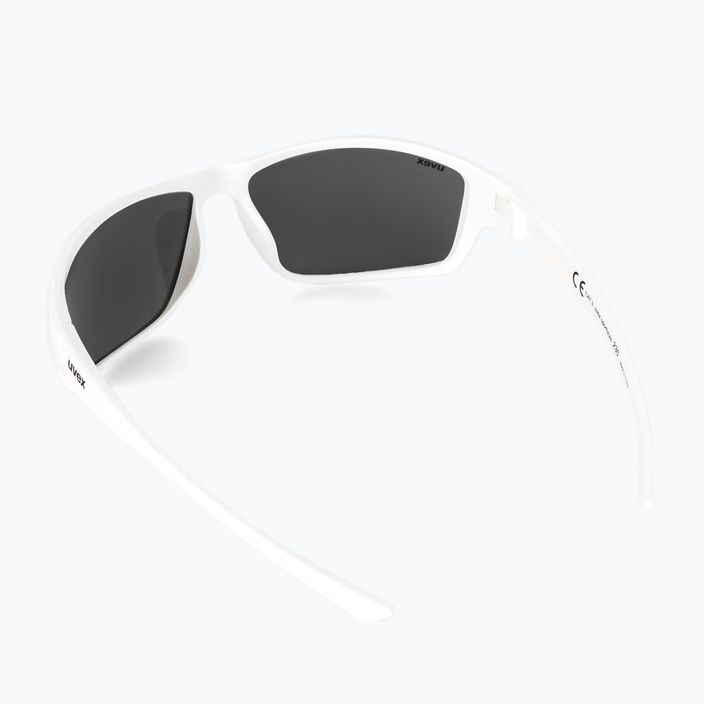 UVEX Sportstyle 230 λευκά ματ/ασημί γυαλιά ποδηλασίας με καθρέφτη S5320698816 2