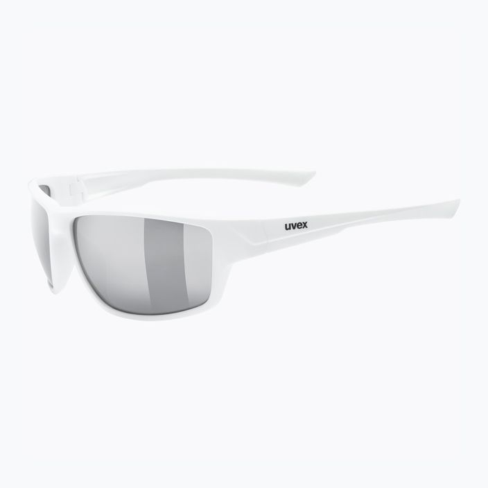 UVEX Sportstyle 230 λευκά ματ/ασημί γυαλιά ποδηλασίας με καθρέφτη S5320698816 5