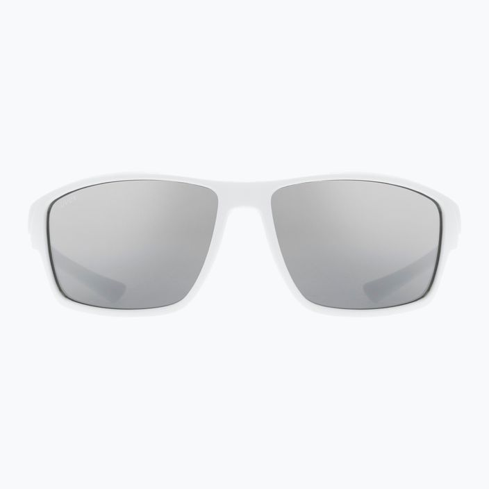 UVEX Sportstyle 230 λευκά ματ/ασημί γυαλιά ποδηλασίας με καθρέφτη S5320698816 7