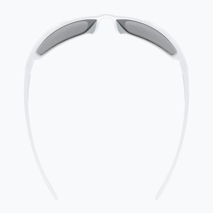 UVEX Sportstyle 230 λευκά ματ/ασημί γυαλιά ποδηλασίας με καθρέφτη S5320698816 9