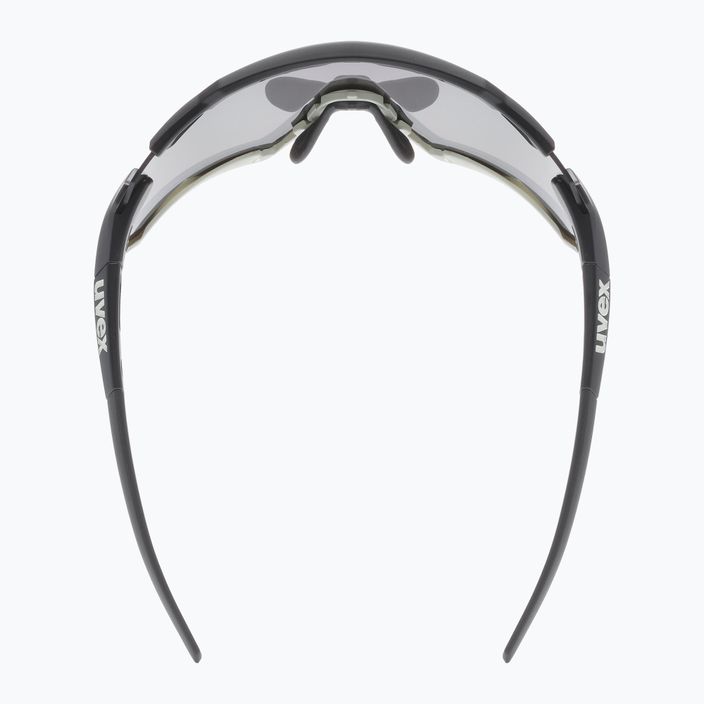UVEX Sportstyle 228 μαύρα γυαλιά ποδηλασίας μαύρη άμμος/ασημί καθρέφτης 53/2/067/2816 6