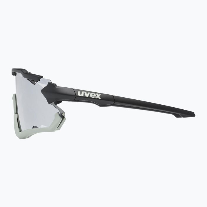 UVEX Sportstyle 228 μαύρα γυαλιά ποδηλασίας μαύρη άμμος/ασημί καθρέφτης 53/2/067/2816 9