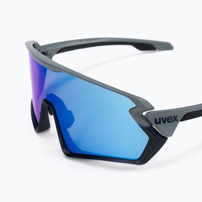 UVEX Sportstyle 231 rhino deep space mat/mirror blue γυαλιά ποδηλασίας S5320655416 5