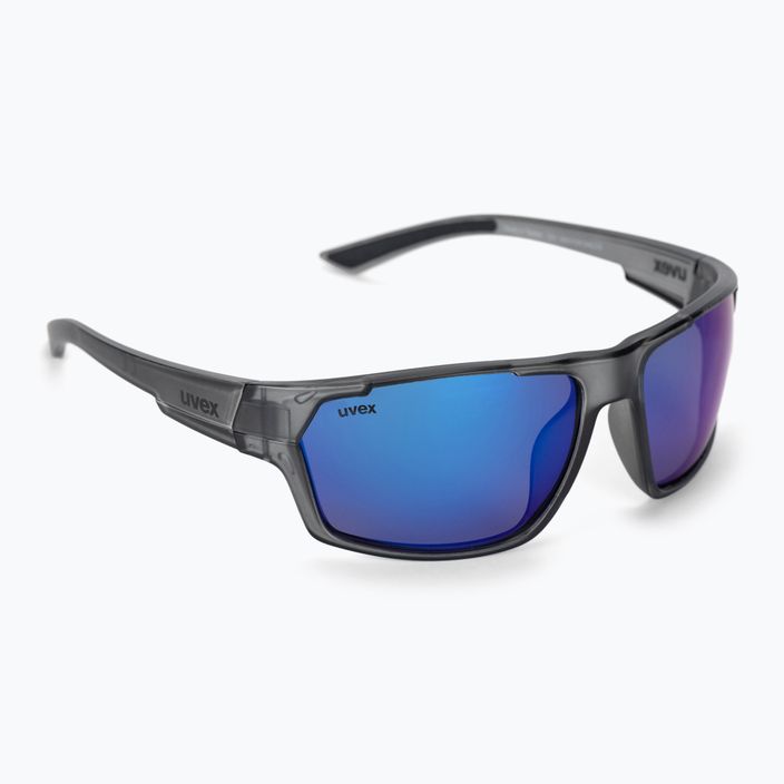 UVEX Sportstyle 233 P smoke mat/polavision mirror blue γυαλιά ποδηλασίας S5320975540