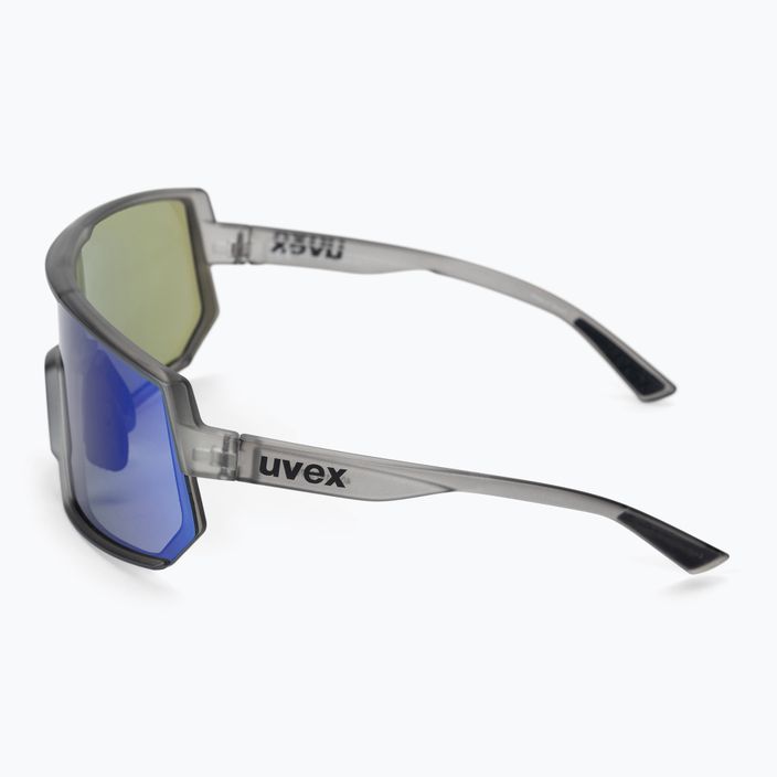 UVEX Sportstyle 235 γυαλιά ποδηλασίας καπνού ματ/πράσινο καθρέφτη S5330035516 4