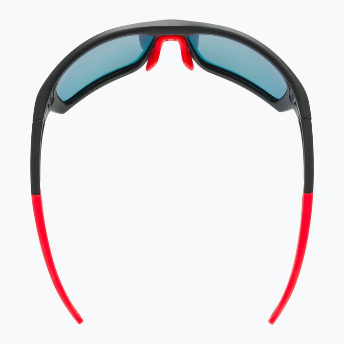 UVEX Sportstyle 232 P μαύρο ματ κόκκινο/πολλαπλάσιο καθρέφτη κόκκινο ποδηλατικά γυαλιά S5330022330 9