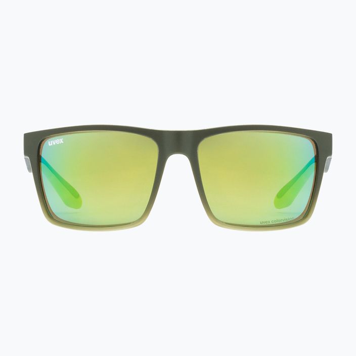 Uvex Lgl 50 CV γυαλιά ηλίου olive matt/πράσινο καθρέφτη 53/3/008/7795 6