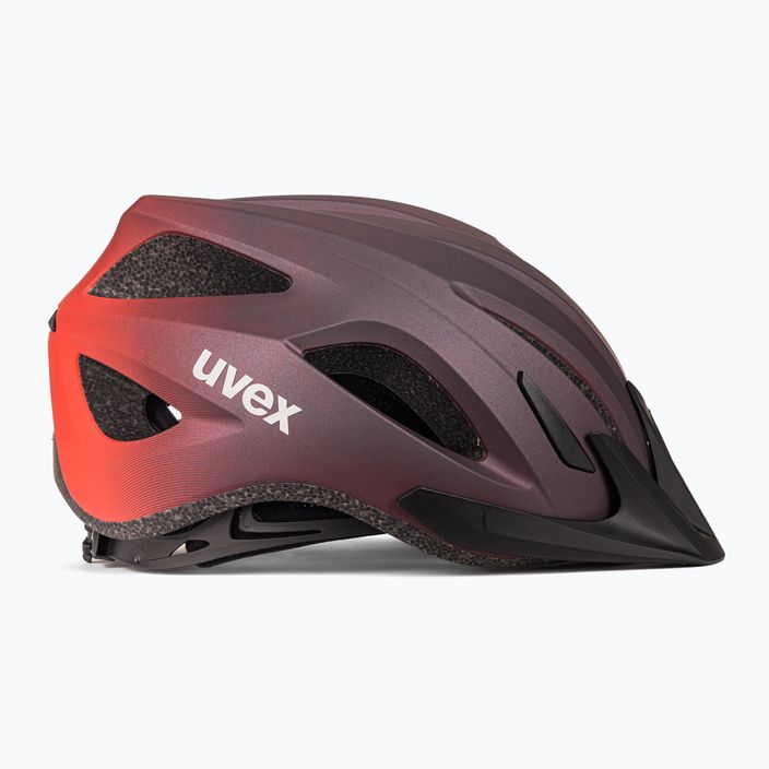 UVEX κράνος ποδηλάτου Viva 3 κόκκινο/μαύρο 41/0/984/10/17 3