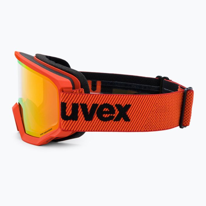 Γυαλιά σκι UVEX Athletic FM fierce κόκκινο ματ/καθρέφτης πορτοκαλί 55/0/520/3130 4