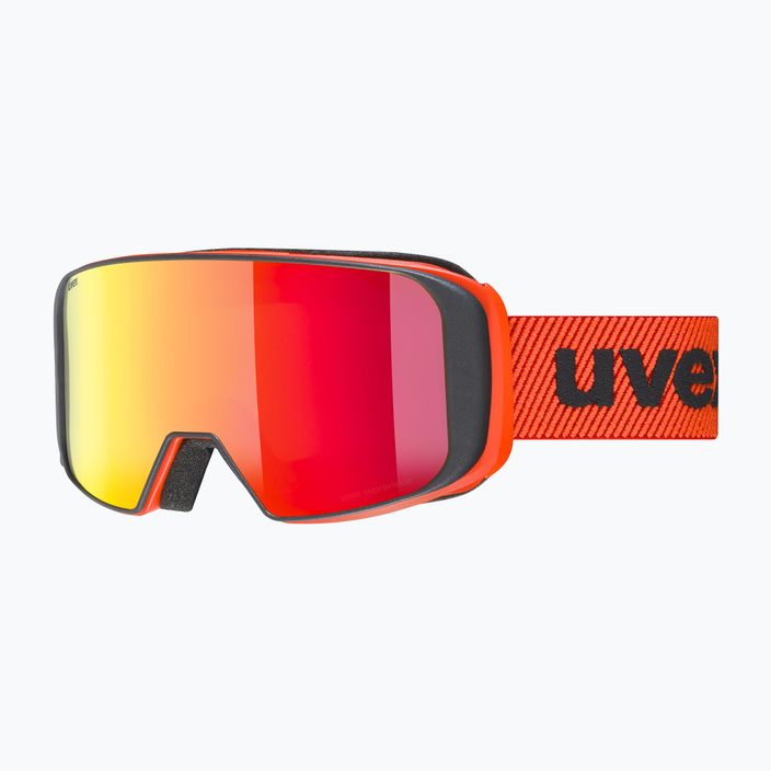 UVEX γυαλιά σκι Saga TO fierce κόκκινο ματ/καθρέφτης κόκκινο laser/χρυσό φωτεινό/καθαρό 55/1/351/3030 8