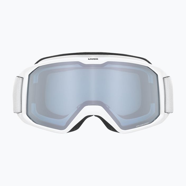 Γυαλιά σκι UVEX Elemnt FM λευκό ματ/ασημί καθρέφτης μπλε 55/0/640/1030 8